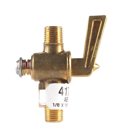 Jmf JMF Company 1/8 in. MIP MIP Brass Pipe Valve 4174983